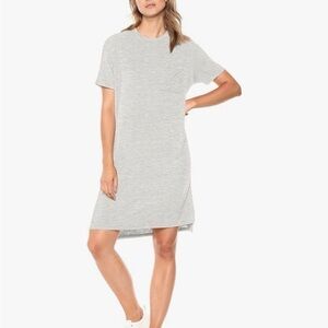 Daily Ritual Gray T-Shirt Dress